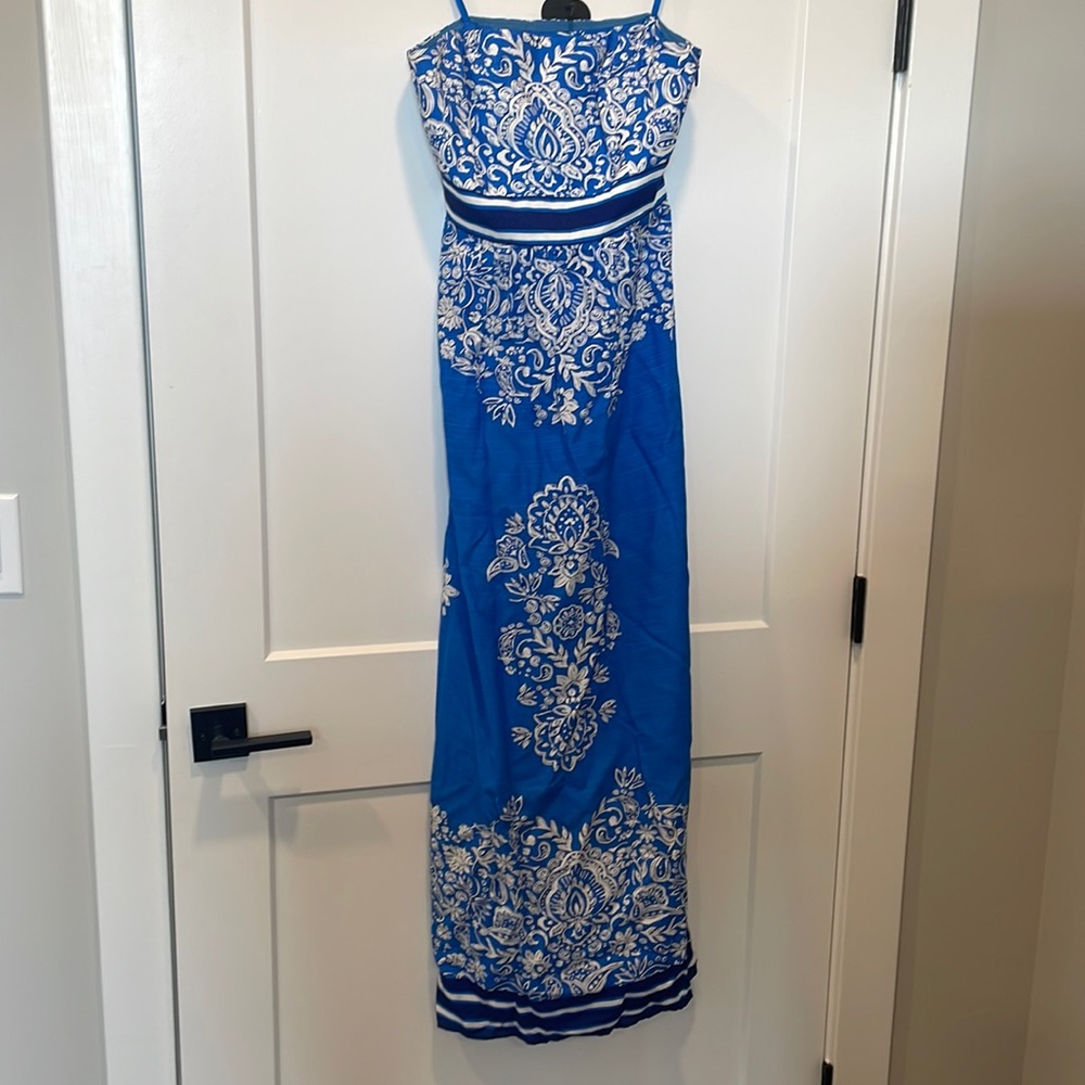 Vineyard Vines Blue Maxi Dress